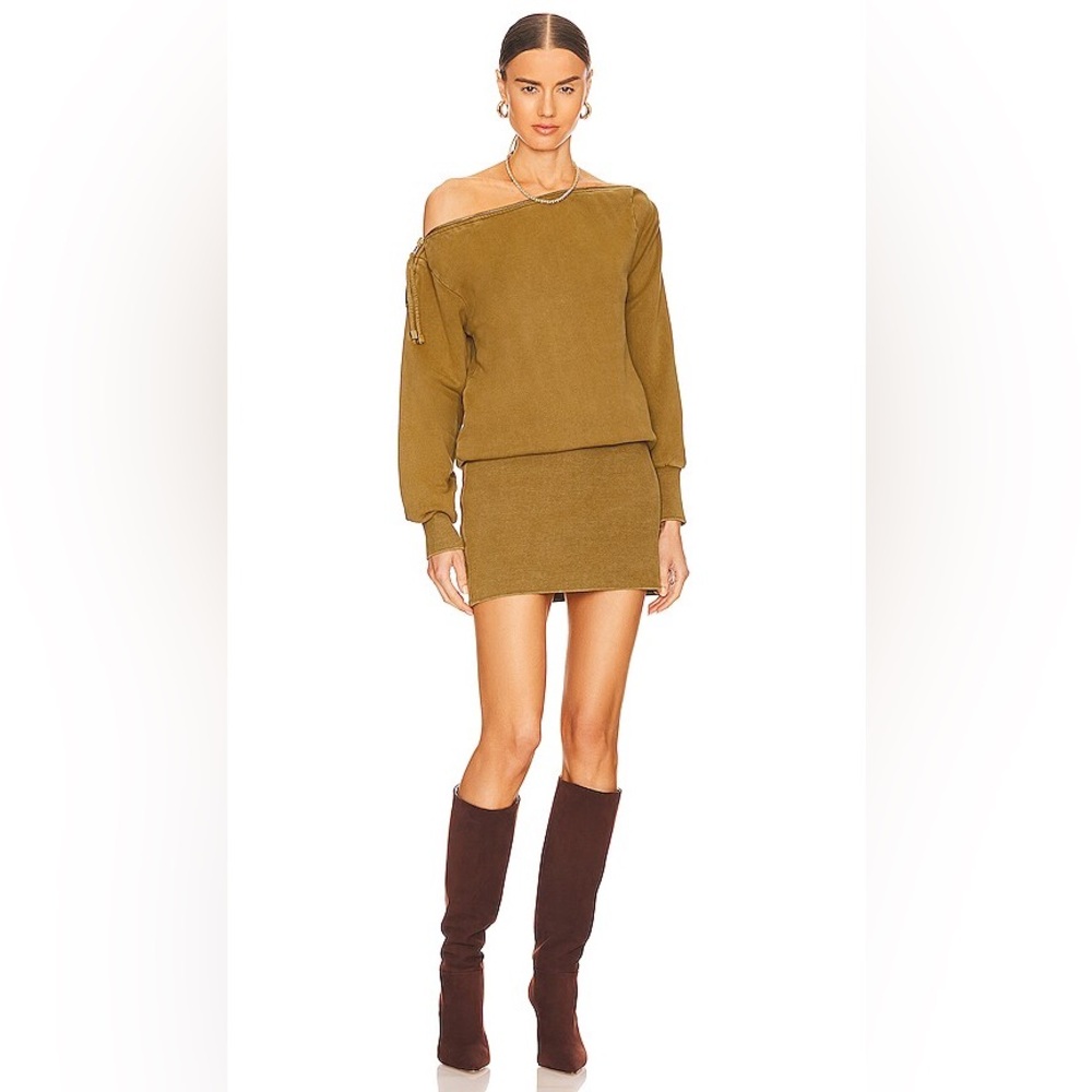 NWT Retrofete Darcy sweatshirt dress Tapenade
